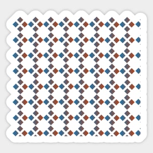 Square pattern Sticker